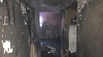 זירת האסון, צילום: כבאות והצלה